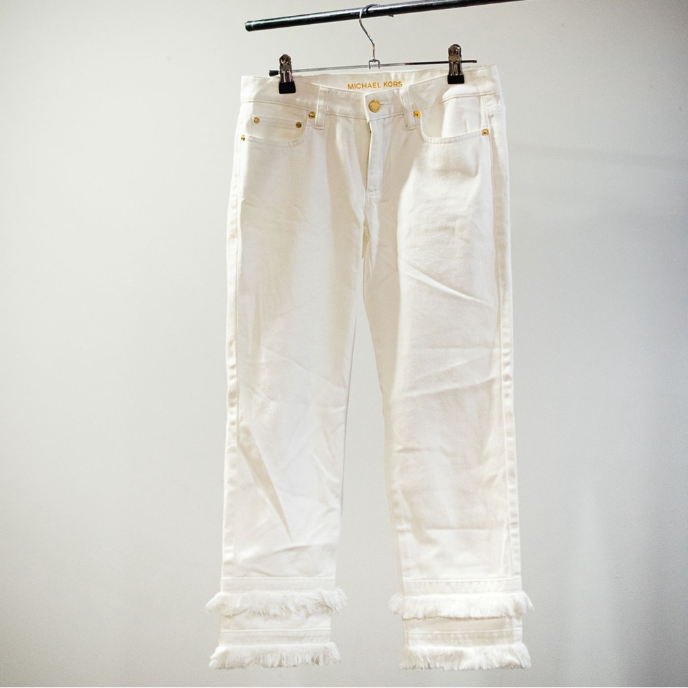 Michael Kors White Capris